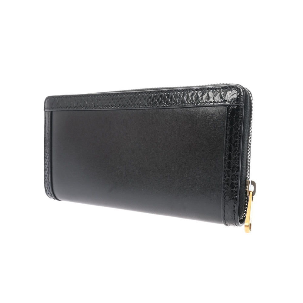 Gucci Python Wallet Black Long Offdia Leather - image 2